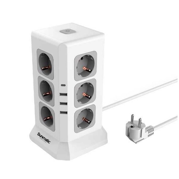 SunMatic power tower - stikdse trn - 1 stk.