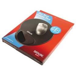 Musem�tte Gel sort, 225x250x19mm - 1 stk