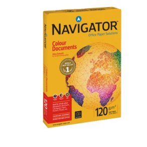 Kopipapir Navigator, hvid 120g - A4 - 250 ark
