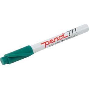 Penol 777 sprittusch - 1 mm spids,  gr�n - 20 stk.