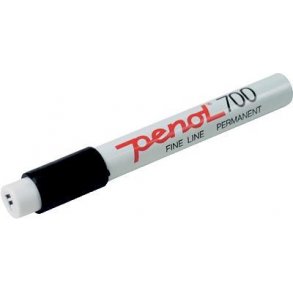 M�rkepen - Penol 700 1,5 mm SORT - 10 stk
