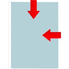 Plastlomme A4 0,112 m. prg - 100 stk