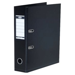 Brevordner A4 Elba sort, 80mm - 10 stk