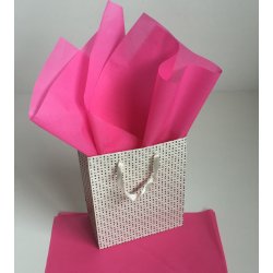 Silkepapir - Pink 50x75cm - 480 ark