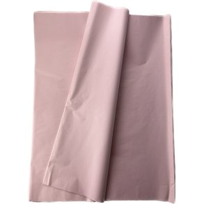 Silkepapir - Baby Rose 50x75cm - 480 ark