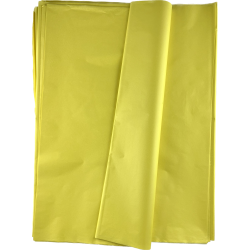 Silkepapir Light Yellow 50x75 cm. 480 ark 