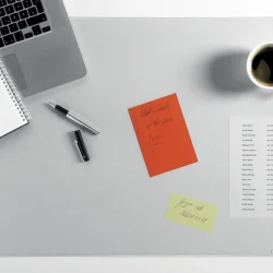 Skriveunderlag pl. 49x65cm, klar reflexfri - 1 stk