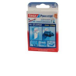 Power-strips Tesa Db.kl�b., Large 2x5cm - 1 pakke