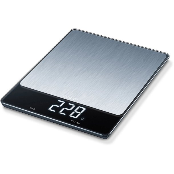 Beurer KS 34 pakkevgt sort &amp; stl - 1 stk.