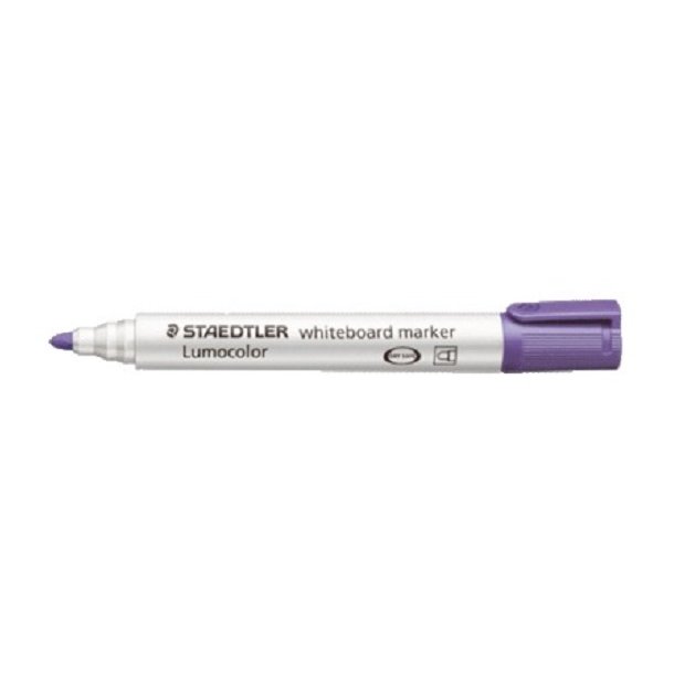 Whiteboard marker violet rund, Staedtler 351-6 - 10 stk.