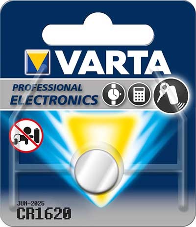 Batteri VARTA CR1620, Blisterpak - 1 stk.