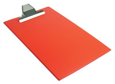 Clipboard A4, RÃ¸d - 1 stk.