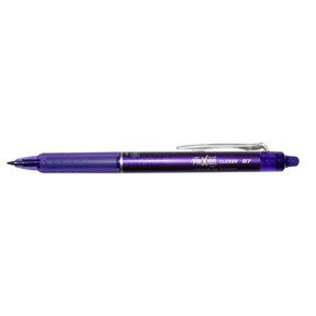 Pilot BLRT-FR7 FriXion Clicker 0,7mm Lilla - 12stk