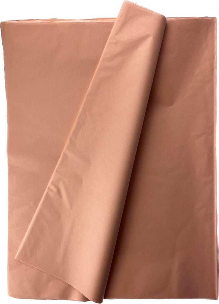 Silkepapir - Peach 50x75cm - 480ark