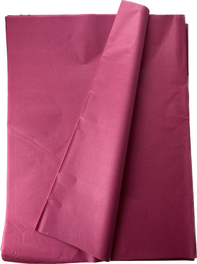 Silkepapir - Pink 50x75cm - 480 ark