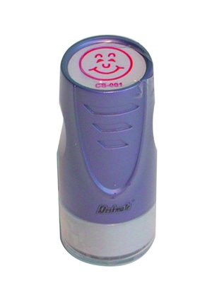 Stempel Deskmate Glad mand, Ã12mm - 1 stk.